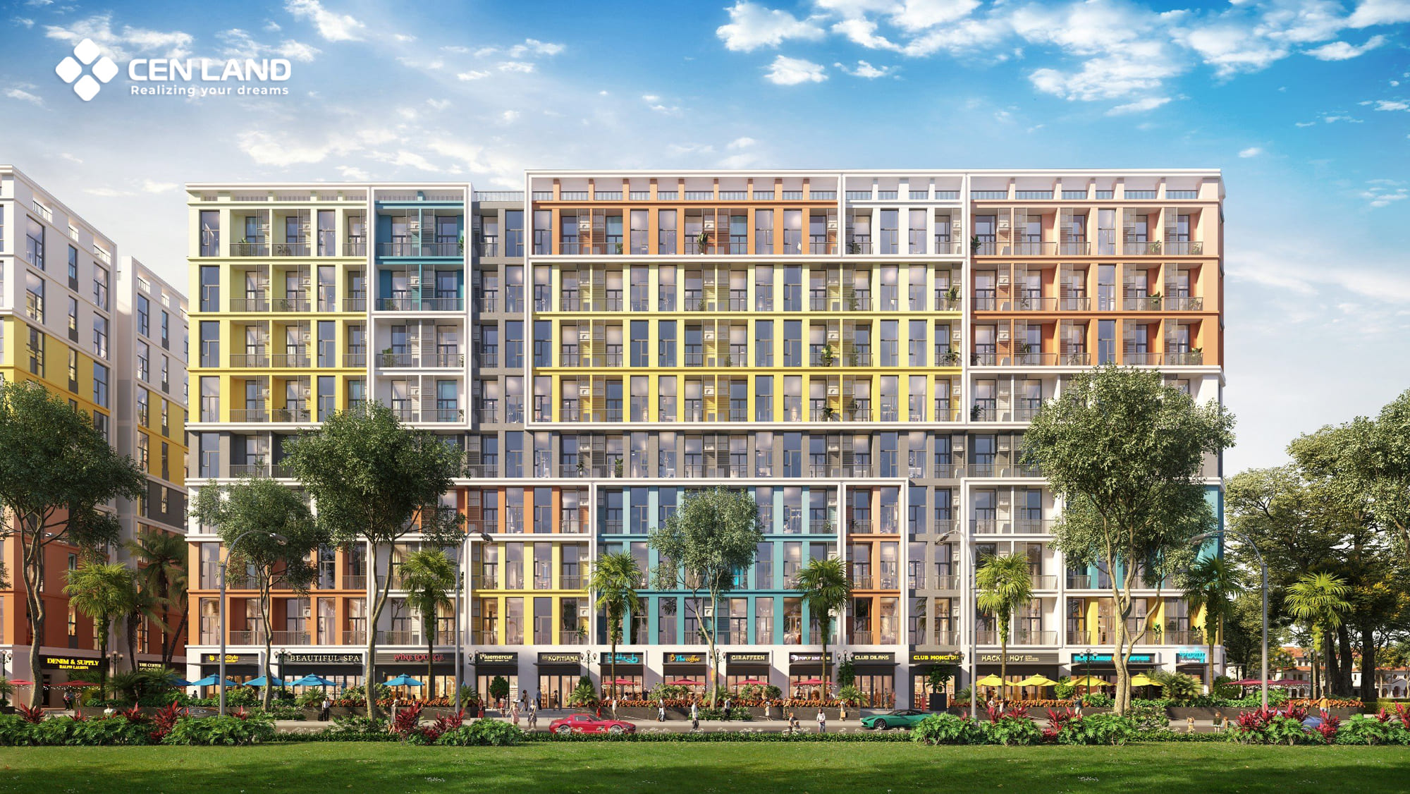 Tiện ích khu thương mại dự án Sun Urban City Hà Nam 